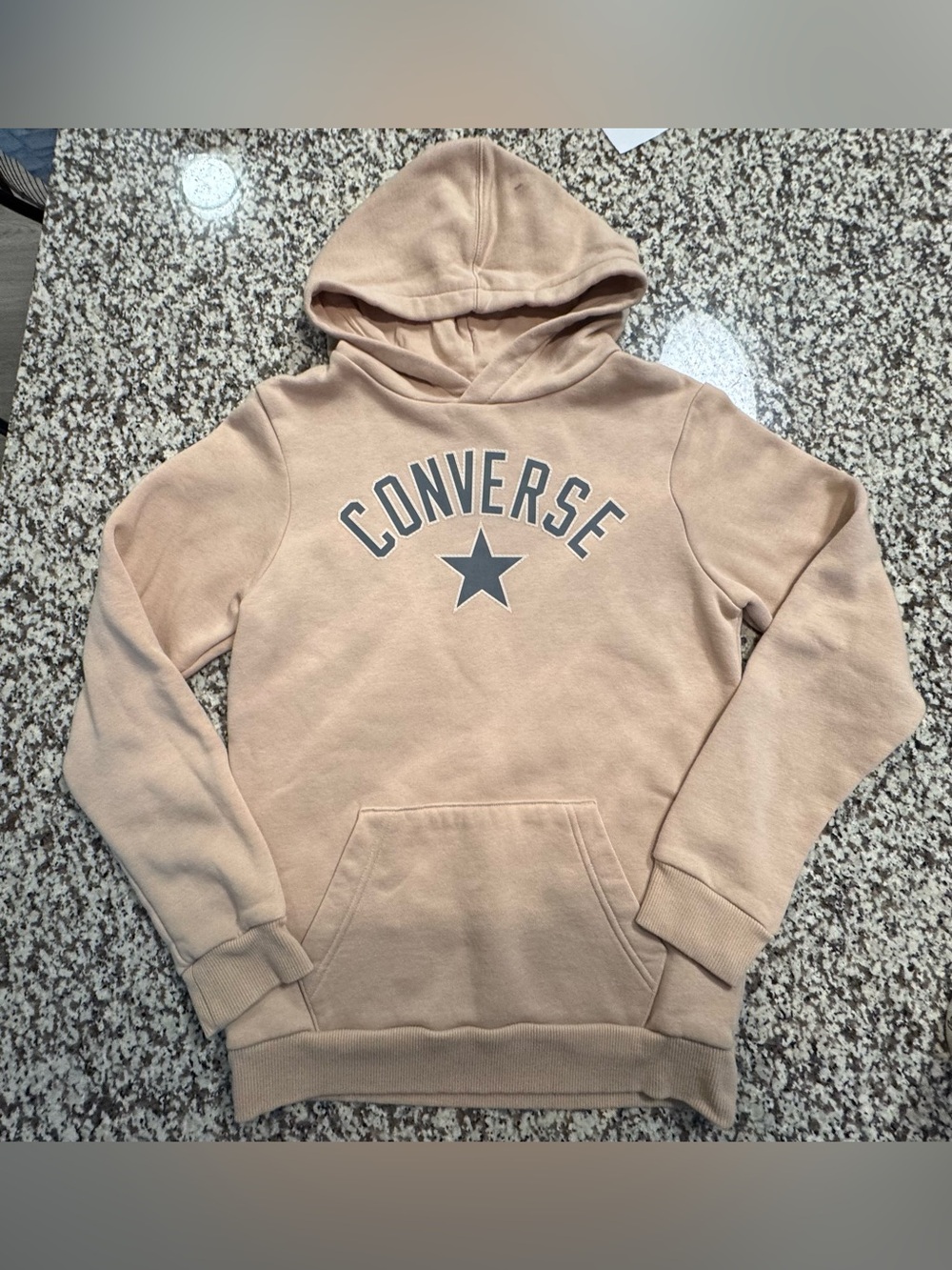 Converse Black Label Hoodie Tag with White Logo